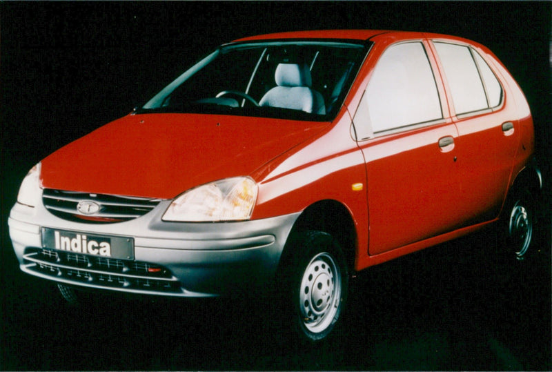 1998 Tata Indica - Vintage Photograph