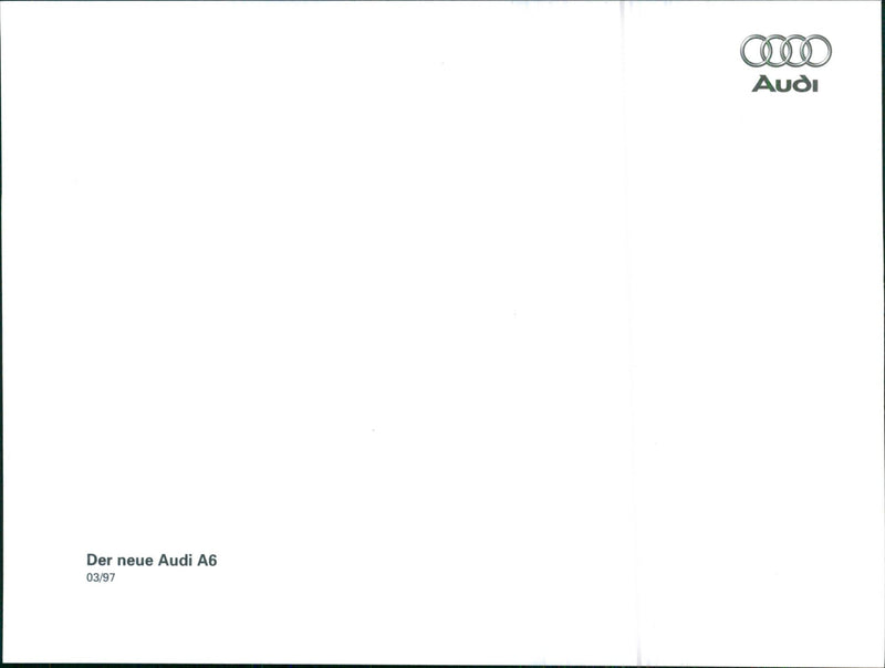 Audi 1997 - Vintage Photograph