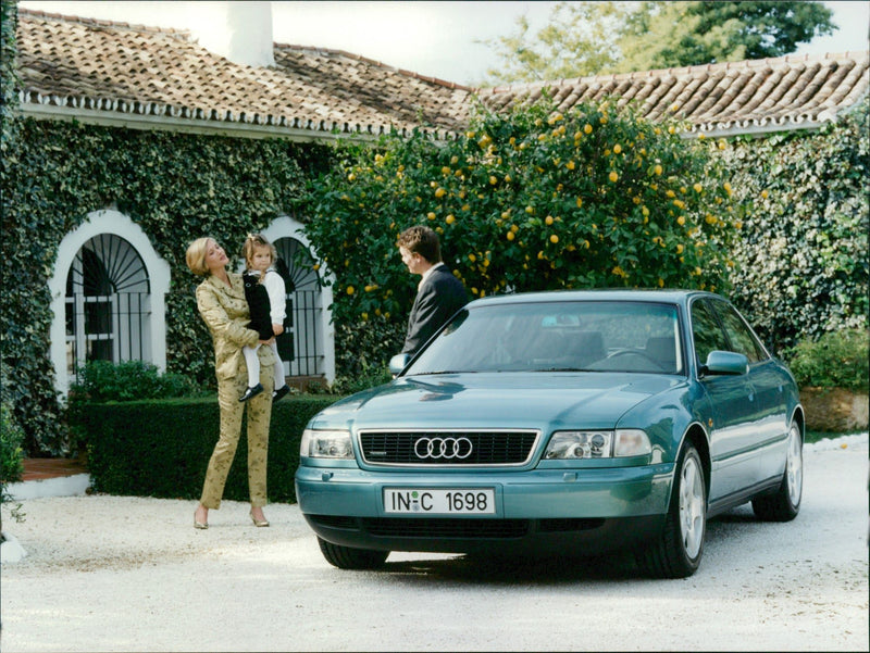 1998 Audi A8 - Vintage Photograph
