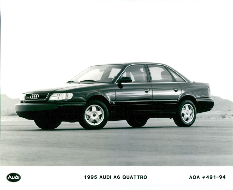 1995 Audi A6 Quattro - Vintage Photograph