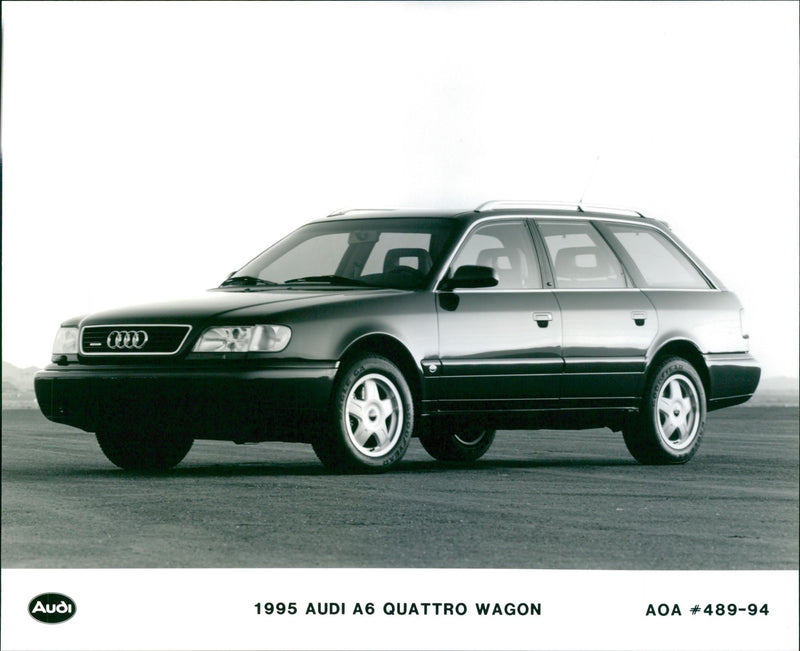 1995 Audi A6 Quattro Wagon - Vintage Photograph