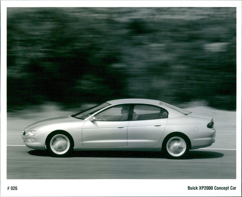 Buick XP2000 - Vintage Photograph