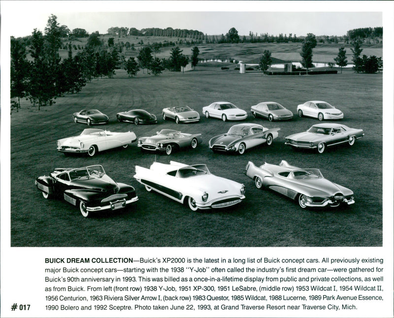 Buick XP2000 - Vintage Photograph