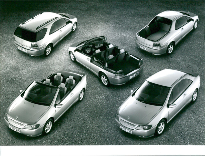 Mercedes-Benz Vario Research Car - Vintage Photograph