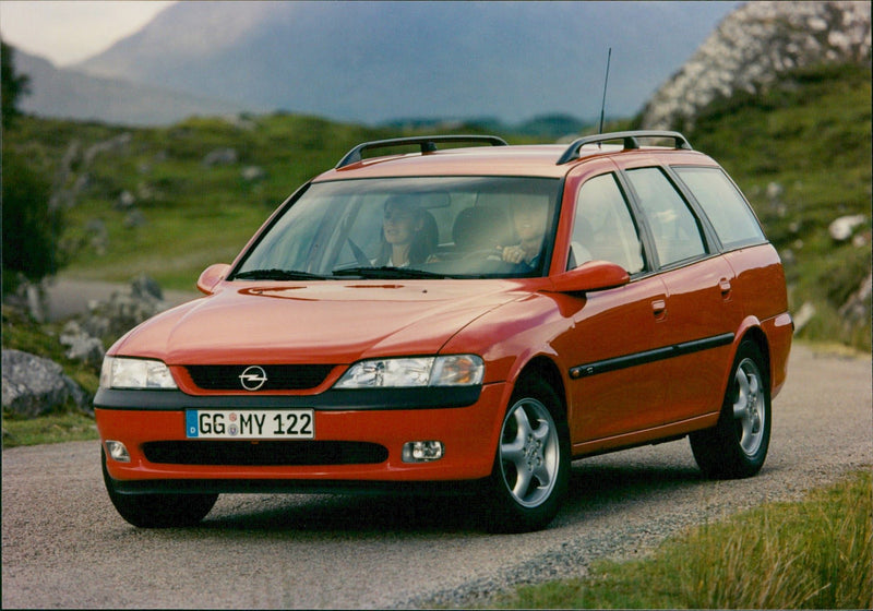 1997 Opel Vectra Caravan - Vintage Photograph