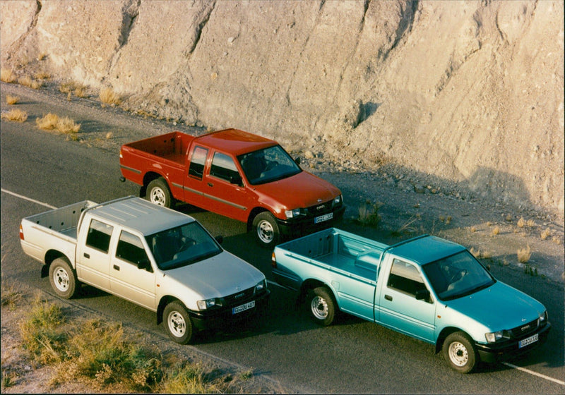 1997 Opel Campo - Vintage Photograph