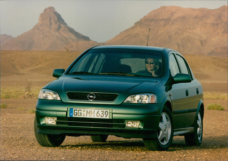 1997 Opel Astra - Vintage Photograph