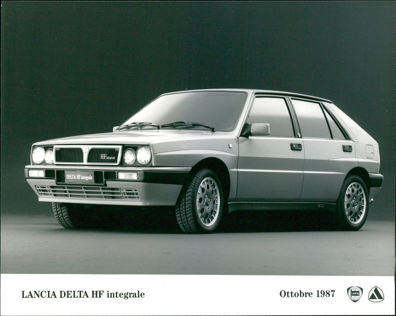 Lancia Delta HF integrale - Vintage Photograph