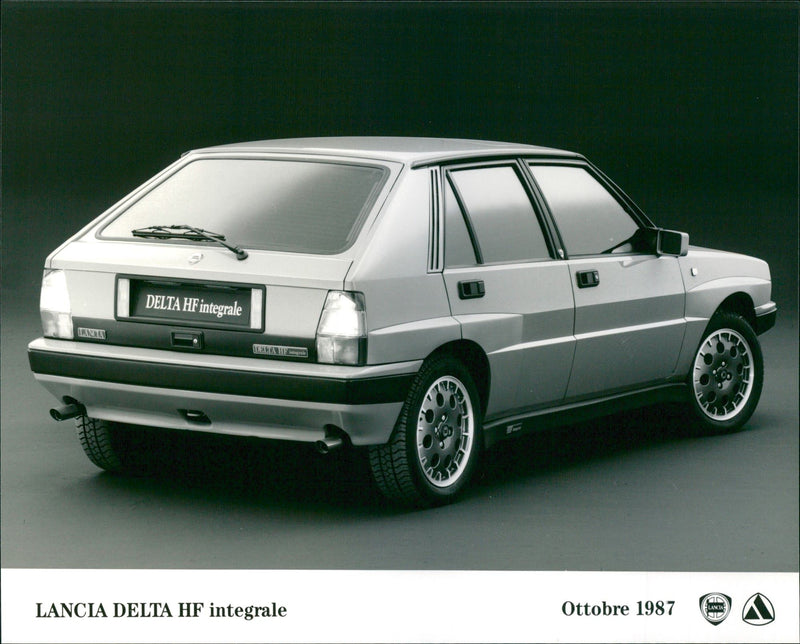 Lancia Delta HF integrale - Vintage Photograph
