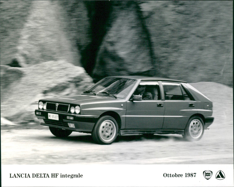 Lancia Delta HF integrale - Vintage Photograph