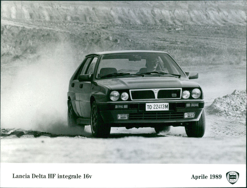 Lancia Delta HF integrale 16v - Vintage Photograph