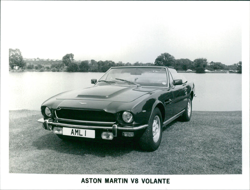 Aston Martin V8 Volante - Vintage Photograph