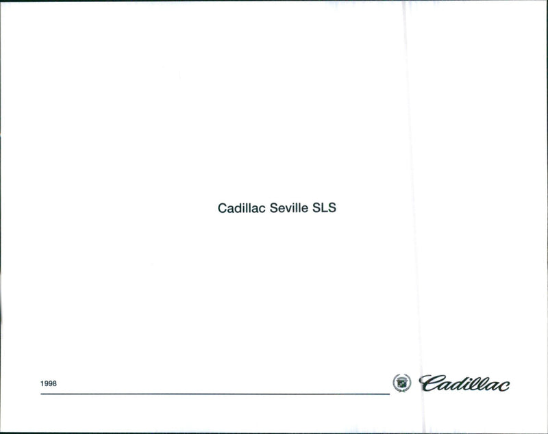 Cadillac Seville SLS - Vintage Photograph