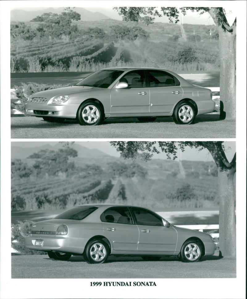 1999 Hyundai Sonata - Vintage Photograph