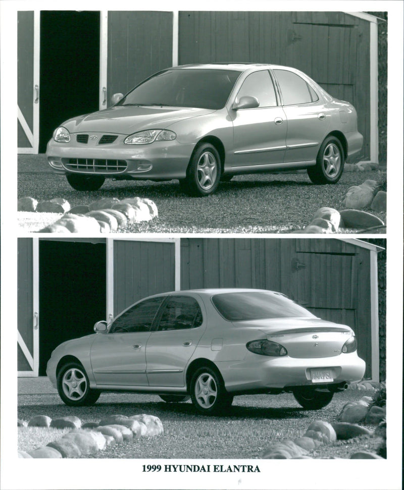 1999 Hyundai Elantra - Vintage Photograph