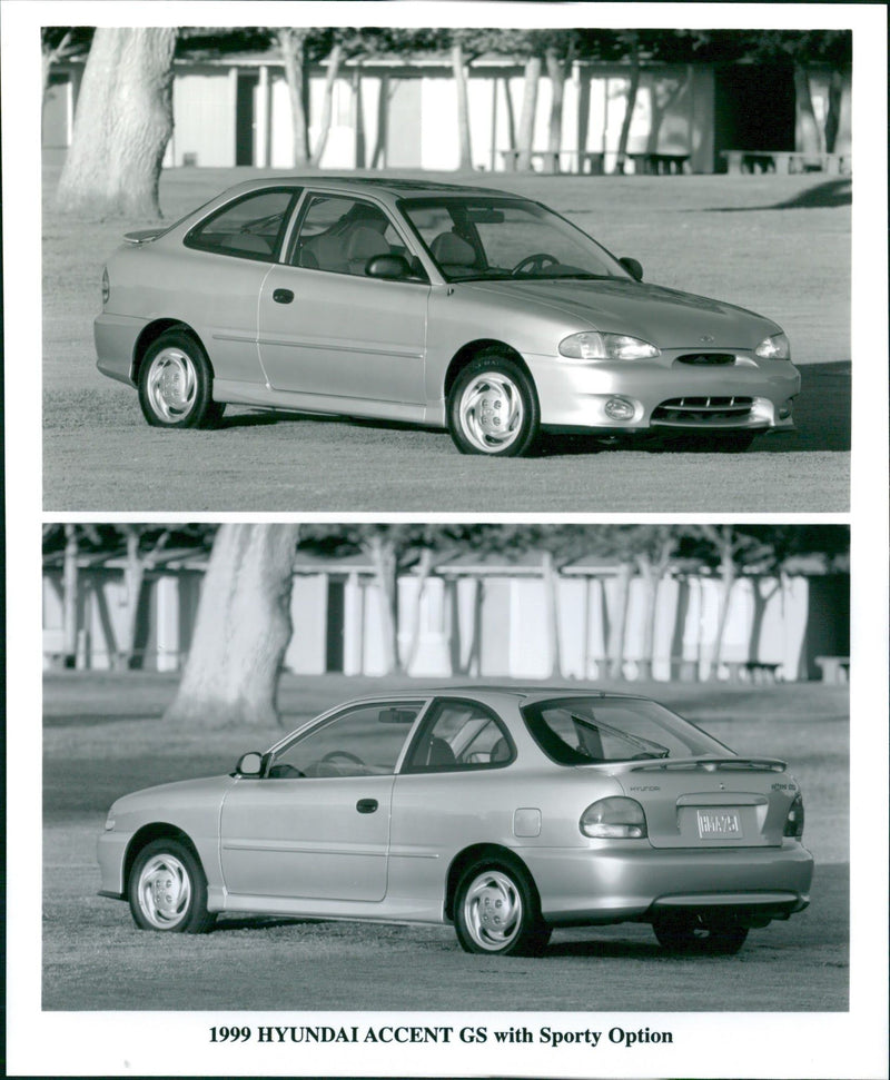 1999 Hyundai Accent GS - Vintage Photograph