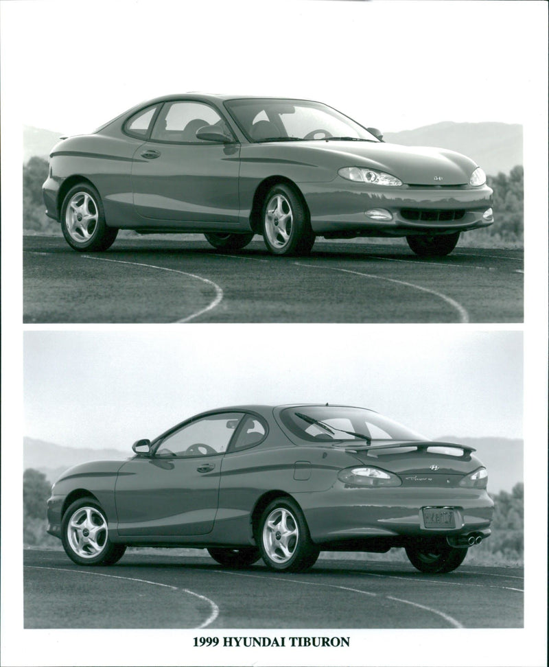 1999 Hyundai Tiburon - Vintage Photograph