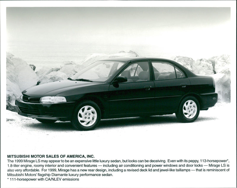 1999 Mitsubishi Mirage LS - Vintage Photograph