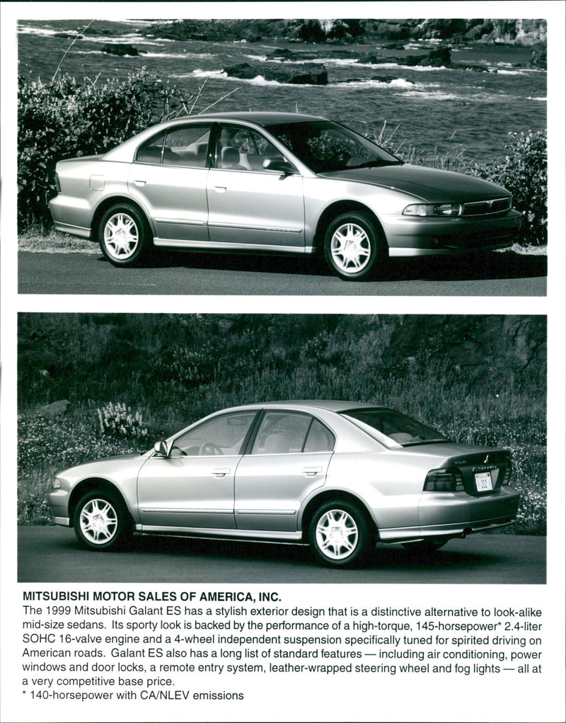 1999 Mitsubishi Galant ES - Vintage Photograph