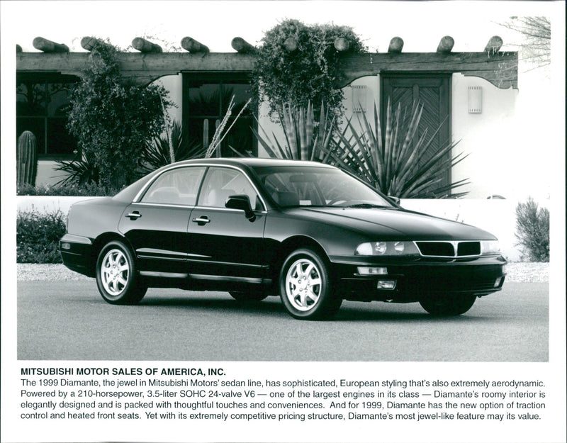 1999 Mitsubishi Diamante - Vintage Photograph