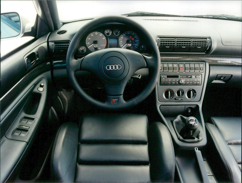 1997 Audi S4 - Vintage Photograph