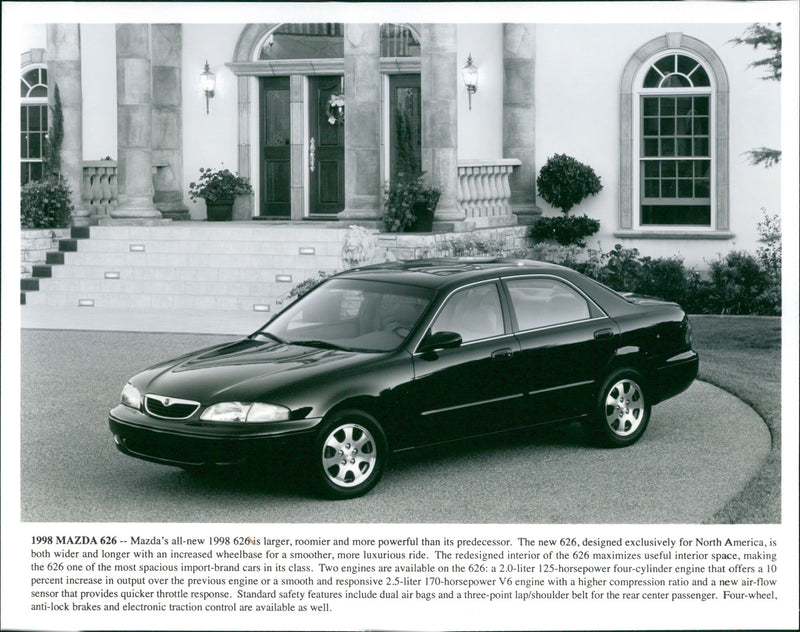 1998 Mazda 626 - Vintage Photograph