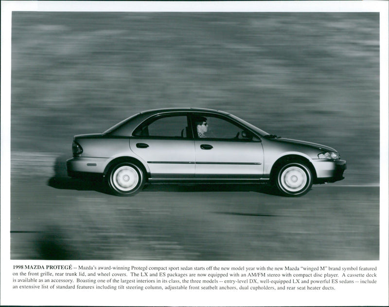 1998 Mazda Protege - Vintage Photograph