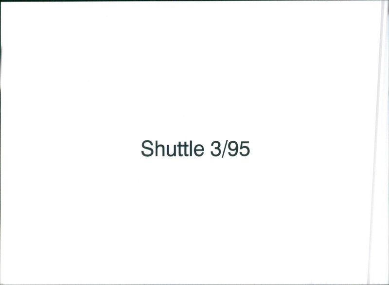 1995 Honda Shuttle - Vintage Photograph