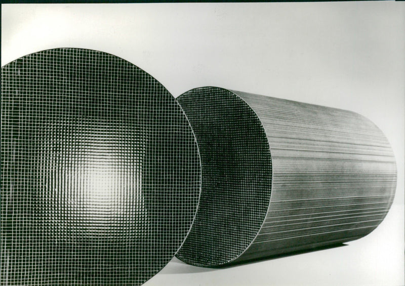 Degussa Automotive Exhaust Catalyst - Vintage Photograph