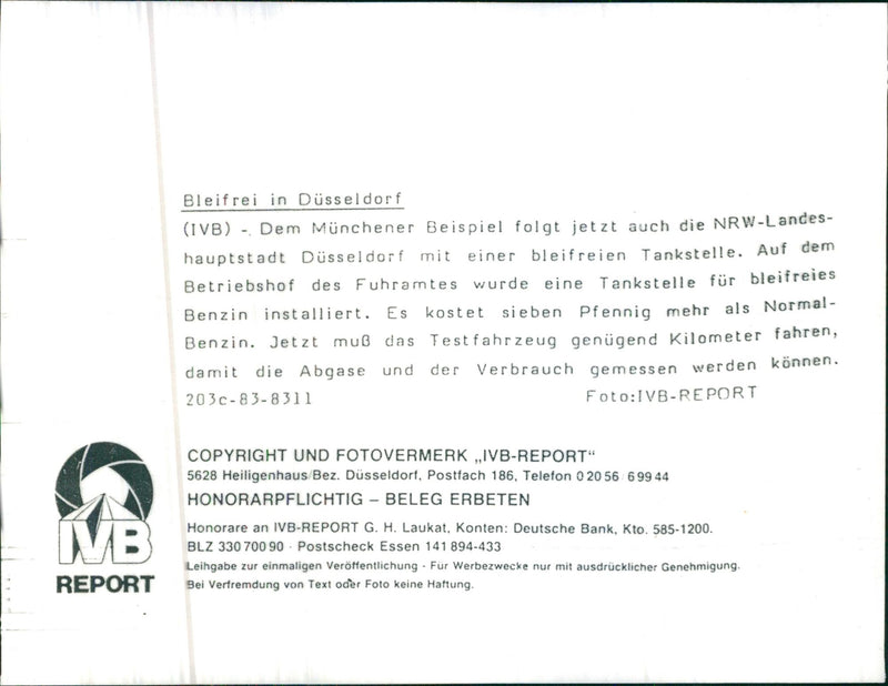 Test Vehicle - Vintage Photograph