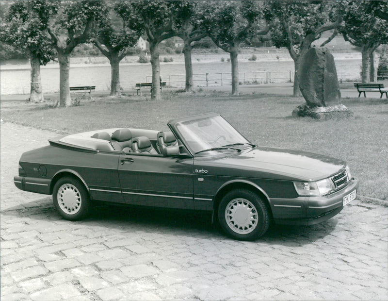 1991 Saab 900 Turbo 16 Cabrio - Vintage Photograph