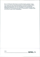 1999 Opel Vectra Caravan - Vintage Photograph