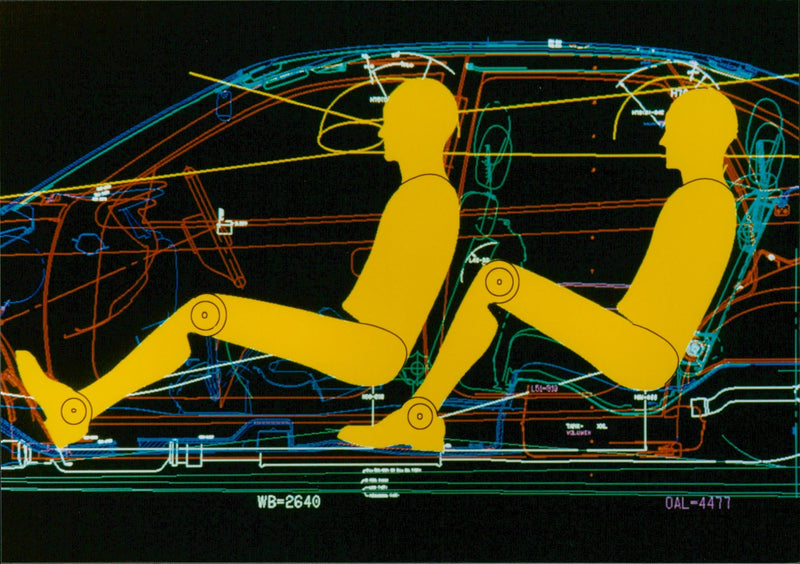 1999 Opel Vectra - Vintage Photograph