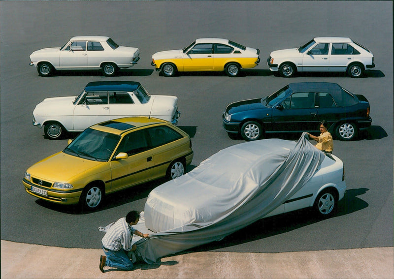 Opel Astra - Vintage Photograph