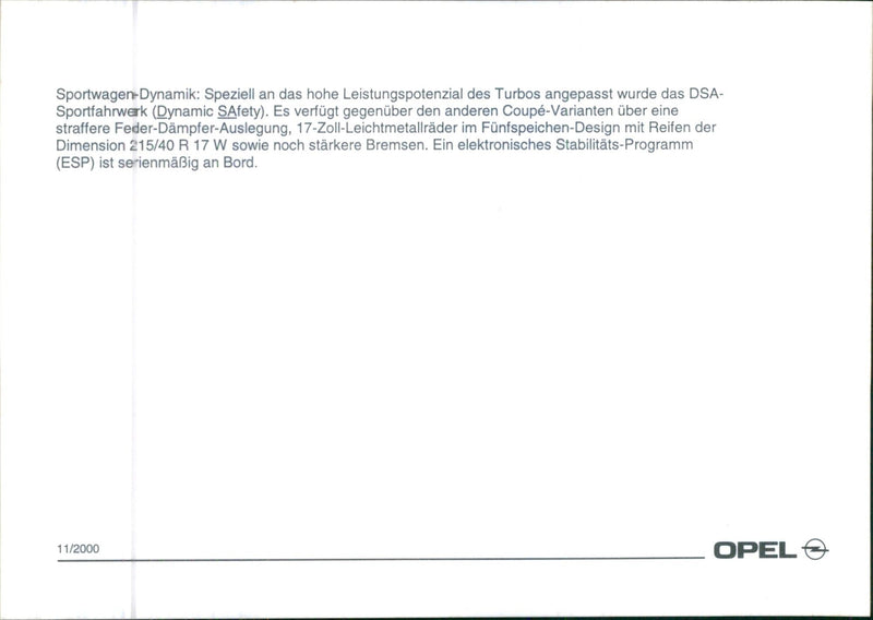 Opel Coupe - Vintage Photograph