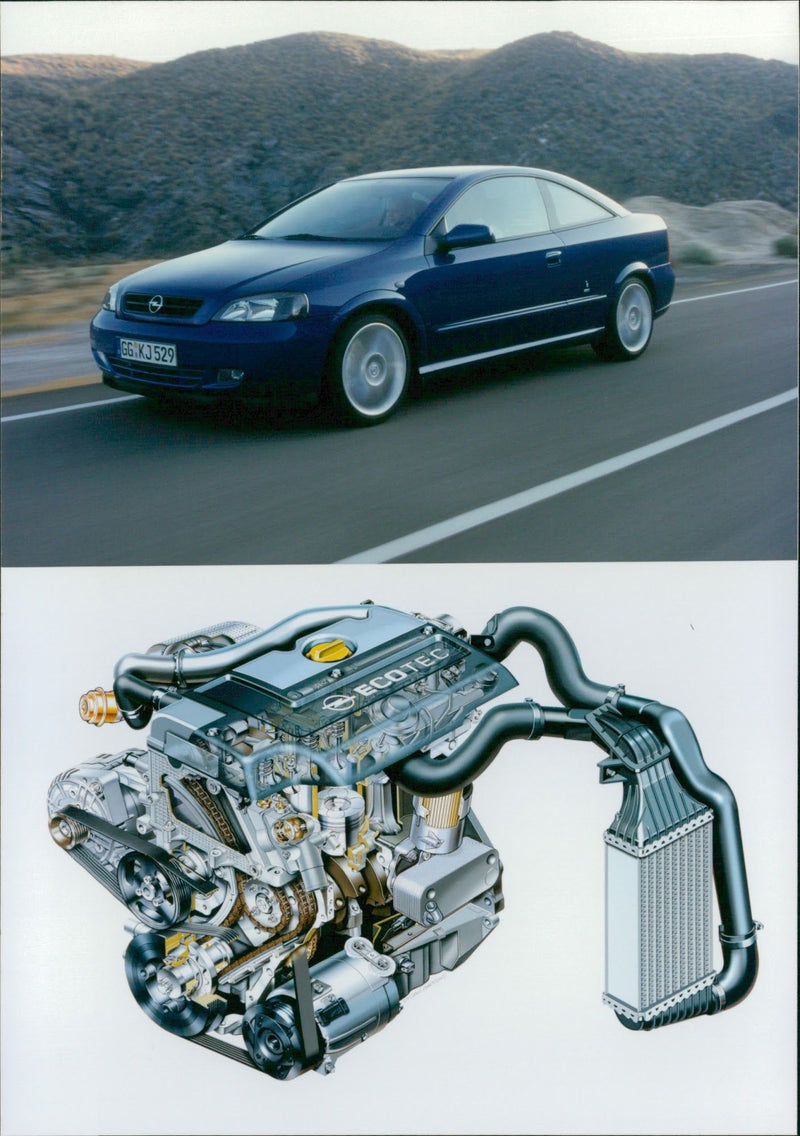 Opel Coupe - Vintage Photograph