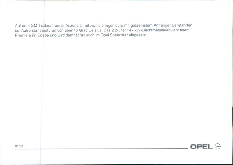 Opel - Vintage Photograph