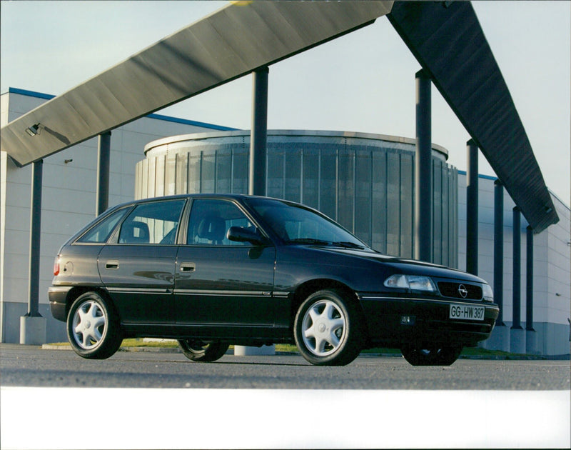 1995 Opel Astra CDX - Vintage Photograph