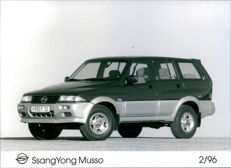 1996 SsangYong Musso - Vintage Photograph