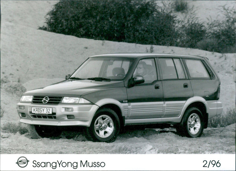 1996 SsangYong Musso - Vintage Photograph