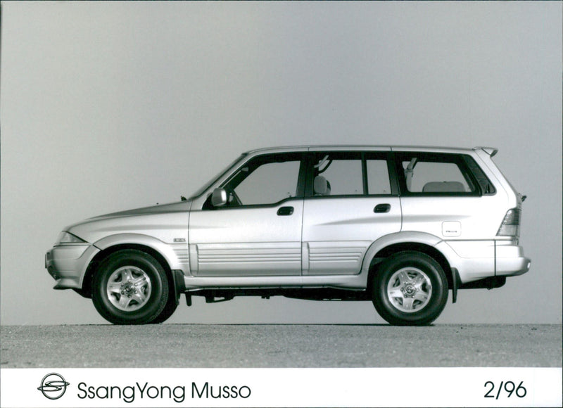 1996 SsangYong Musso - Vintage Photograph