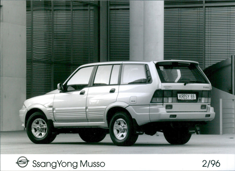 1996 SsangYong Musso - Vintage Photograph
