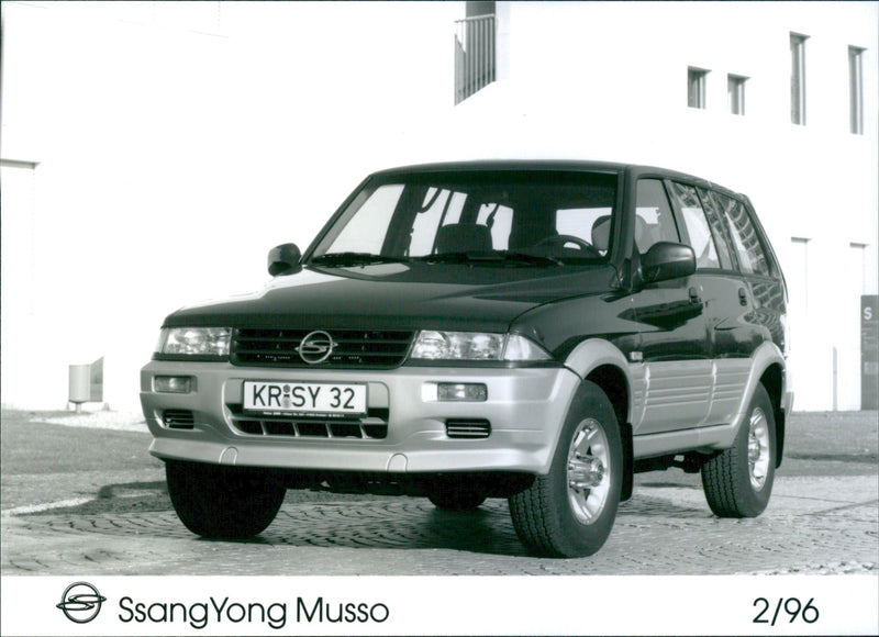 1996 SsangYong Musso - Vintage Photograph