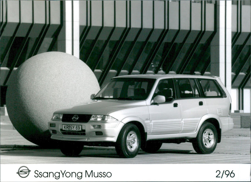 1996 SsangYong Musso - Vintage Photograph