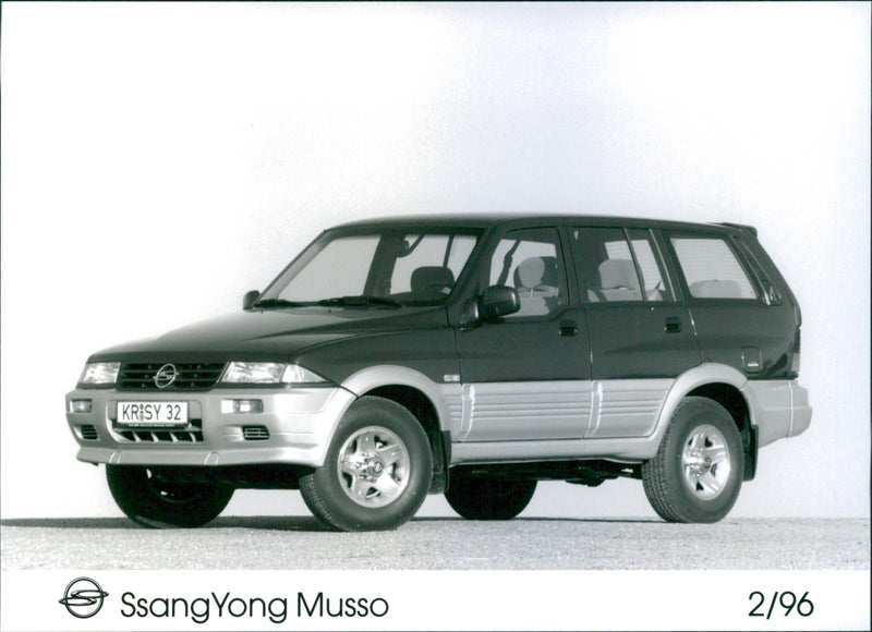 1996 SsangYong Musso - Vintage Photograph