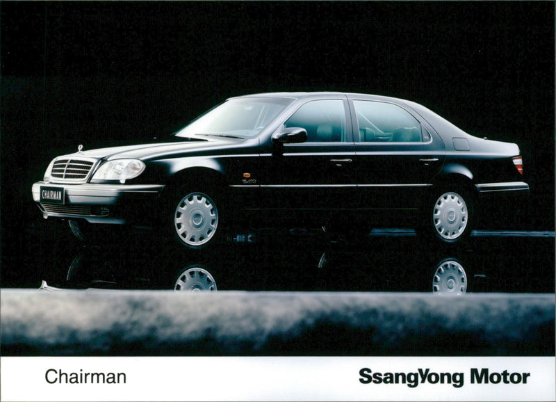 Ssangyong Chairman Motor. - Vintage Photograph