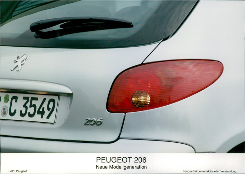 2003 Peugeot 206 - Vintage Photograph