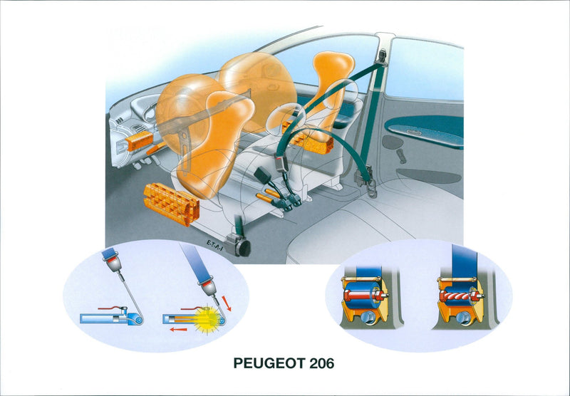 2003 Peugeot 206 - Vintage Photograph