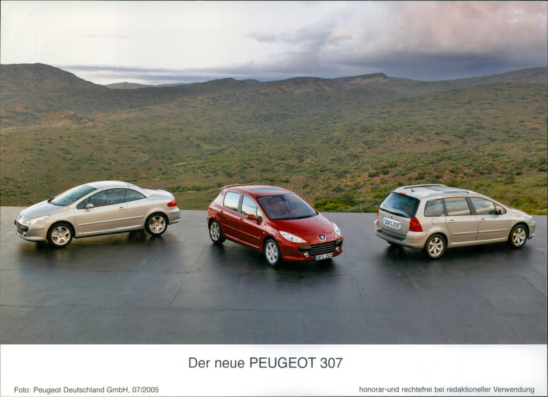2005 Peugeot 307 - Vintage Photograph