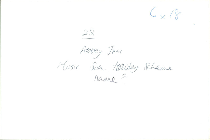 MUSIC SERIES - Vintage Photograph